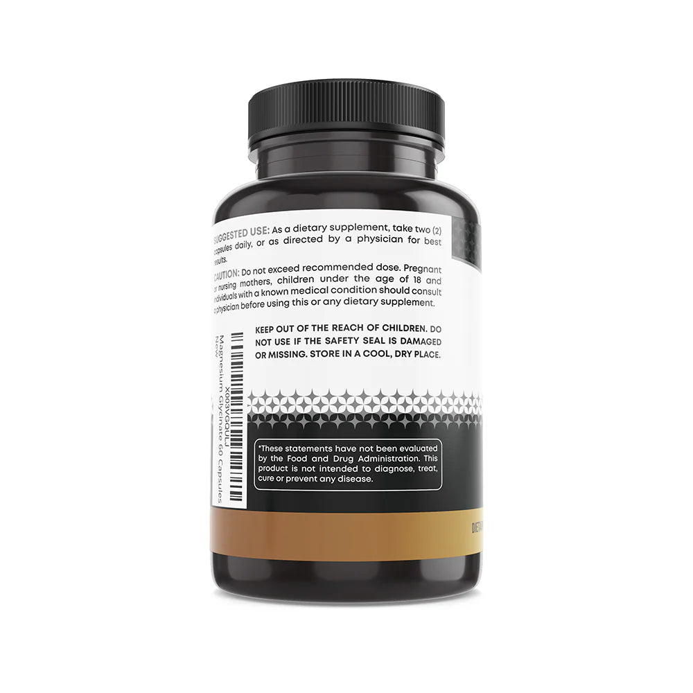 Magnesium Glycinate – Sleep, Stress & Calm Support